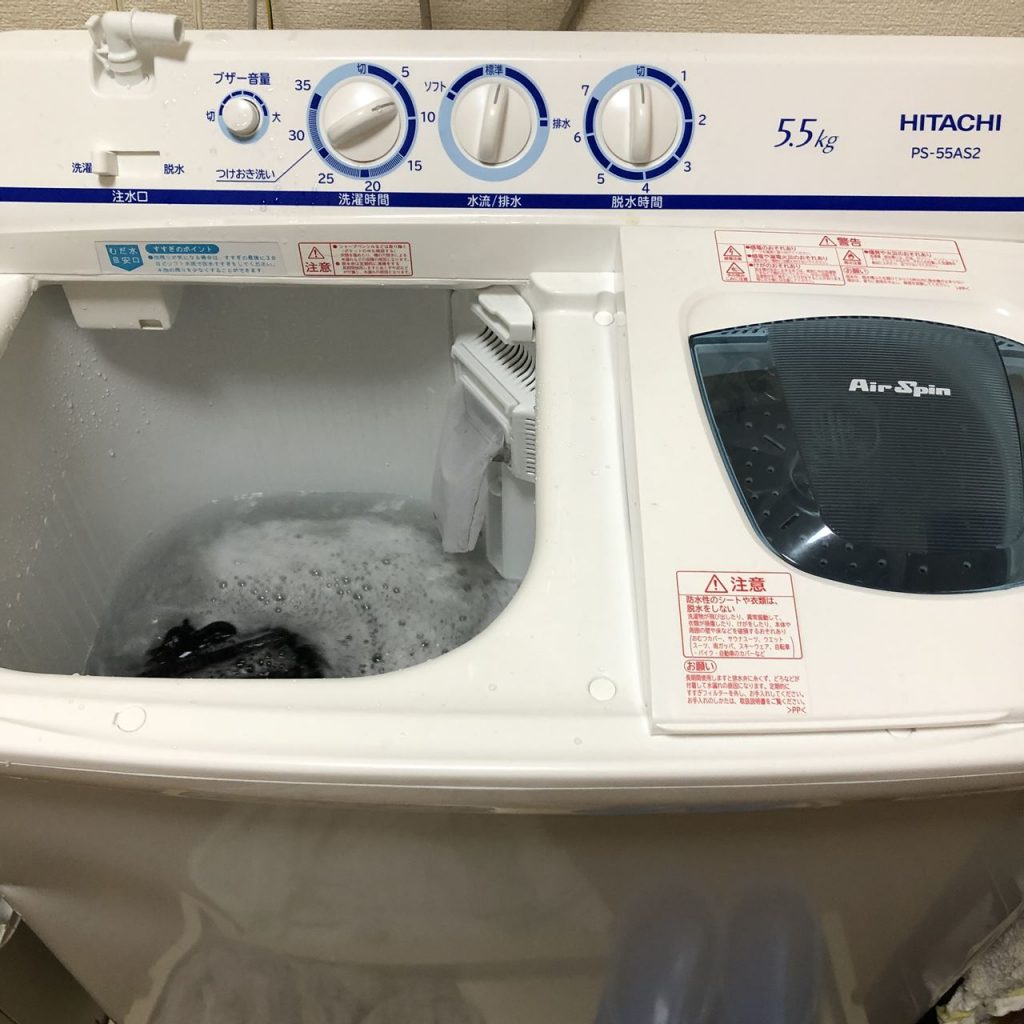 日立の２槽式洗濯機PS-55AS2 W を購入 | 脱サラ農家の知恵袋